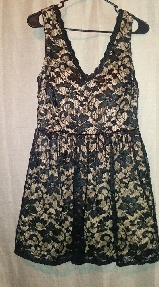 B. Darlin Black Lace Cocktail Dress